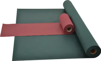 Produktbild von Sensalux Kombi-Set 1 Tischdeckenrolle 1m x 25m grün + Tischläufer 30cm bordeaux