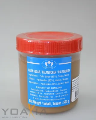 Produktbild von LOTUS Brand Palmzucker 500g | Palm Sugar | Thailand