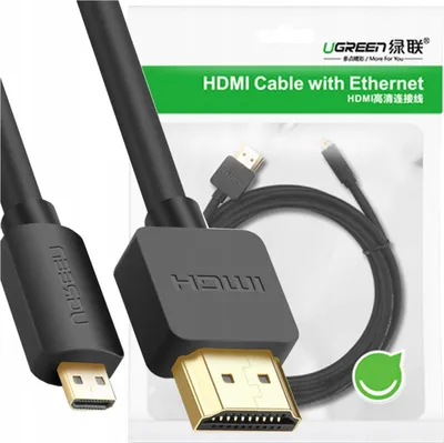 Immagine prodotto di Ugreen 30104 Cavo HDMI 3 m HDMI tipo D (Micro) HDMI tipo A (Standard) Nero