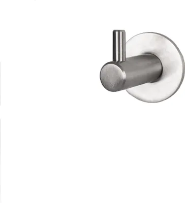 Produktbild von Wandhaken Handtuchhalter Kleiderhaken ø 14mm Edelstahl matt gebürstet Garderobenhaken 42mm