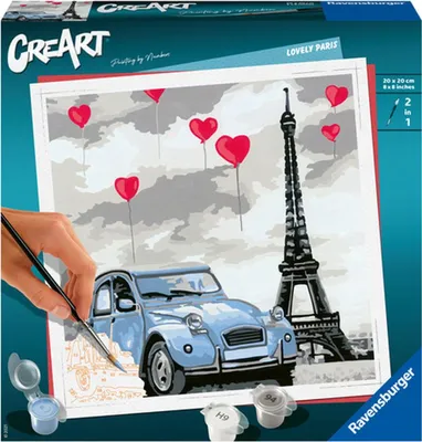 Produktbild von Ravensburger Malen nach Zahlen Magisches Paris