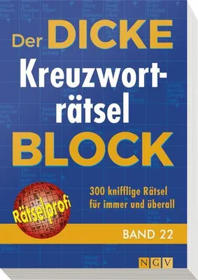 Produktbild von Der dicke Kreuzworträtsel-Block Band 22