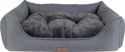 Image de Panier à chien COME SOFA gris taille S, M, L, XL Taille : S - 58x46x17 cm