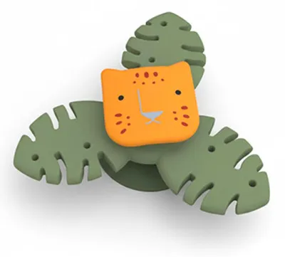 Immagine prodotto di Giocattolo motorio a ventosa Spinner Tiger - Verde | by Little L
