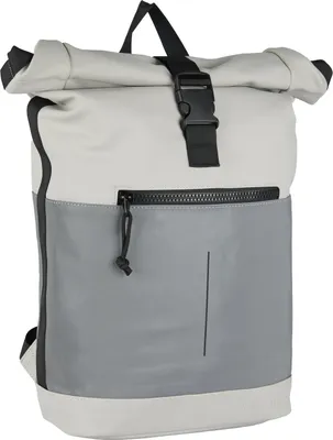 Produktbild von New Rebels Bowie New York Reflective Grey Rolltop Rucksack