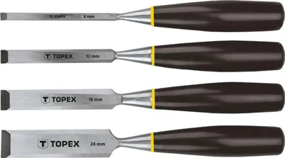 Image de Ciseaux TOPEX 6-24 mm, set de 4 pcs.