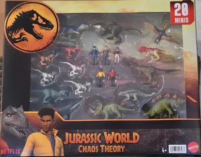 Produktbild von Jurassic World HXF58, 4 Jahr(e), Mehrfarbig, Kunststoff, 20 Stück(e)