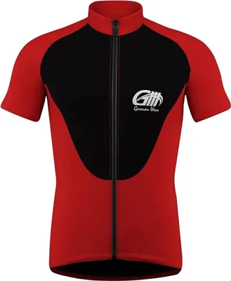 Produktbild von Trikot Radtrikot Fahrradtrikot Fahrrad Radler-Trikot Shirt, Größe:XS, Farbe:Rot