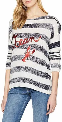 Produktbild von Comma Streifenpullover