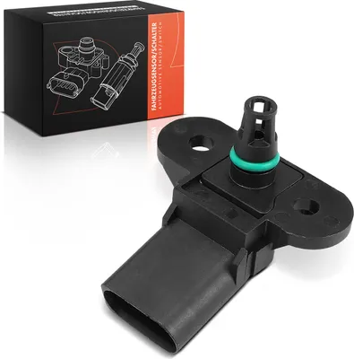 Immagine prodotto di Frankberg 1x sensore pressione collettore di aspirazione per VW Golf 4 5 6 Polo Bora Audi A3 Seat Ibiza Leon Skoda