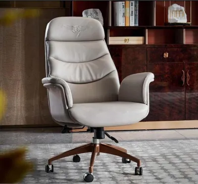 Produktbild von Tisch Stuhl Arbeitszimmer Schreibtisch Schwarz Büro Einrichtung Möbel Luxus 2tlg