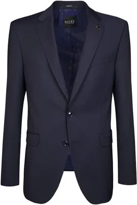 Produktbild von Digel DIGEL Herren Jacke 99760-duncan-amf Blau 26 uni 1382-99-00694