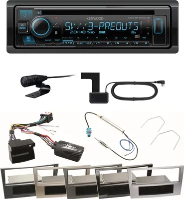 Produktbild von Kenwood KDC-BT950DAB Bluetooth DAB CD Einbauset für Astra H Corsa D Zafira B