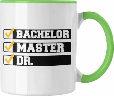 Produktbild von Trendation - Doktortitel Bestanden Tasse Geschenk (Grün)