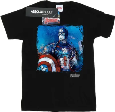 Produktbild von Marvel - T-Shirt für Damen BI10744 (L) (Schwarz)