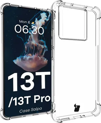 Produktbild von Bizon Case Salpa Flexible Hülle für Xiaomi 13T Pro / 13T, Transparent