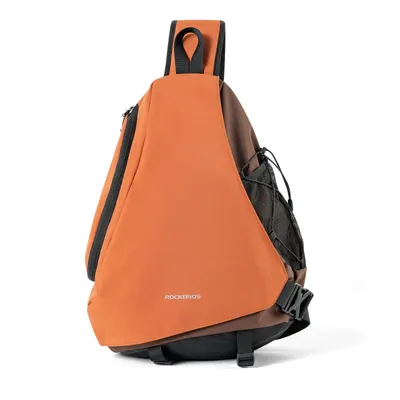 Produktbild von ROCKBROS Sling Bag mit Magnetverschluss Schultertasche Sling Rucksack 11,5L für Outdoor Orange