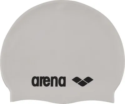 Produktbild von Arena - "Classic" Schwimmkappe für Herren/Damen Unisex CS1844 (25 cm x 14 cm x 1 cm) (Weiß/Schwarz)