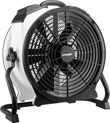Imagen del producto de Circulador industrial Witte – Ventilador de suelo y ventilador de circulación con 4 velocidades y 2400 CFM