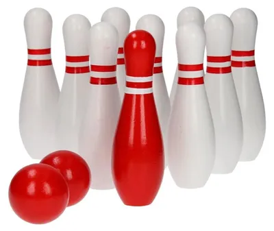 Productafbeelding van BS Toys GA148, Bowlingset, geschikt voor kinderen vanaf 4 jaar