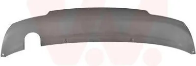 Produktbild von VAN WEZEL Heckdiffusor 3749509 Hinten für OPEL ASTRA J