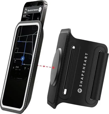 Produktbild von Sport Armband Handyhalter Laufen Wandern Schwarz