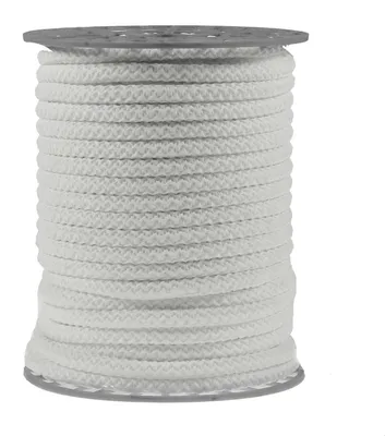 50m Polypropylen-Seil Ø 10mm auf Rolle Universalseil Kordel Schnur weiß