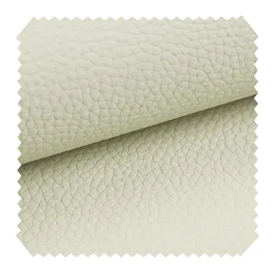 Produktbild von novely® BINAU Kunstleder - Möbelstoff aus Echtleder-Fasern-Kombi - Robuster und Extra Dicker Polsterstoff - Pflegeleichte Meterware 1lfm - Farbe: 02 Creme