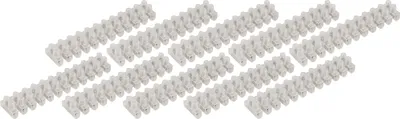 Produktbild von 10er-Pack Lüsterklemmen McPower, 12 Klemmen, 2,5mm², 3A, transparent