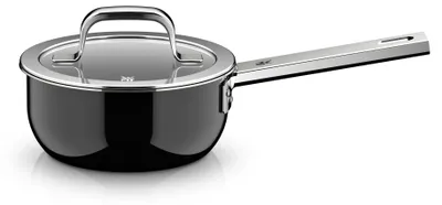 Image de WMF Fusiontec Mineral Pro, Stielkasserolle mit Deckel, 16 cm, Black 3201114011 4000530758972