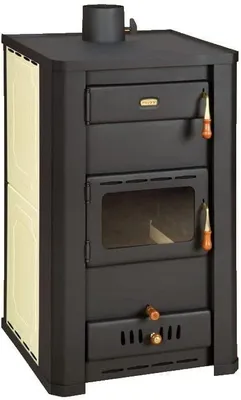 Produktbild von Wasserführender Kaminofen Holzofen Prity S3W21 5 + 21 kw EEK-A