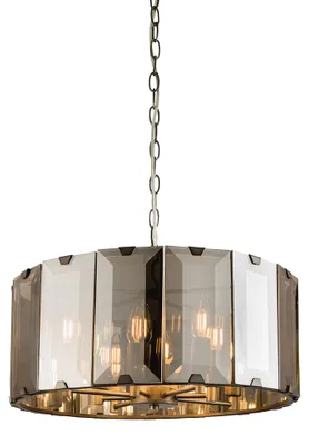 Immagine prodotto di Lampada a sospensione Clooney | 8 luci | 40 W E14 | Metallo/vetro