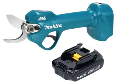 Obrázok produktu pre Makita DUP 181 Y1 akumulátorové nožnice na konáre 18 V 30 mm bezkefové + 1x akumulátor 1,5 Ah – bez nabíjačky