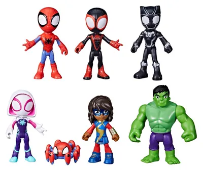 Produktbild von Marvel Team Spidey And Friends, 3 Jahr(e), Spidey und seine Super-Freunde, Mehrfarbig, Kunststoff