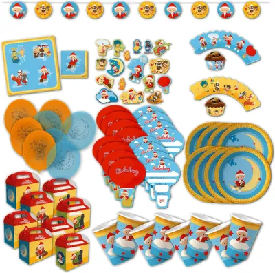 Produktbild von Sandmännchen – Partybox, 129-teilig