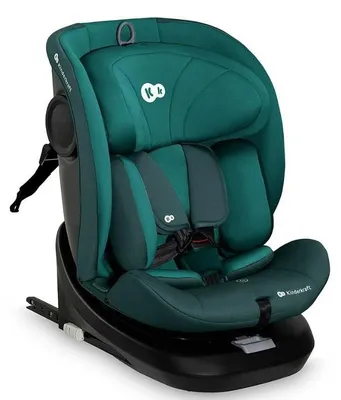 Image de Kinderkraft I-GROW i-Size - Siège enfant 40-150 cm - 360° - RWF/FWF - H-GUARD - ISOFIX - TOP TETHER - Harnais 5 points - Appuie-tête réglable - Bleu