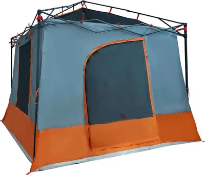 Immagine prodotto di vidaXL Tenda interna con tetto, grigio e arancione, 290 x 288 x 234 cm, taffetà
