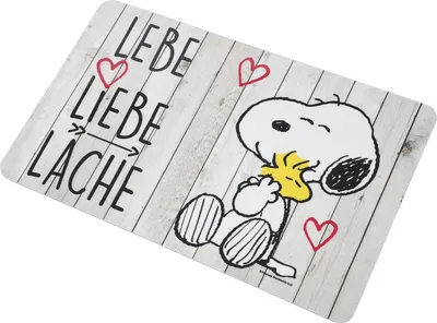 Produktbild von Snoopy Brettchen  "Lebe, Liebe, Lache"