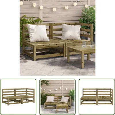 Zdjęcie produktu dla Sofa ogrodowa Living Store 2-osobowa, impregnowane drewno sosnowe