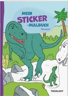 Produktbild von Tessloff Mein Sticker-Malbuch. Dinosaurier
