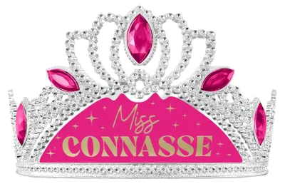 Obrázok produktu pre Vtipná čelenka „Miss Connasse“ – univerzálna veľkosť