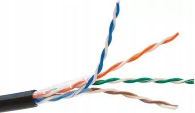 Image de Câble informatique UTP 4x2x0,5 Cat.5e LSZH gris Dca KR305 1 m SecurityNET C&C Partners SEC5EUTPLSZH