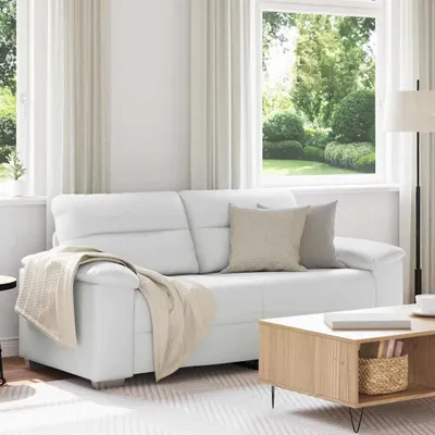 Produktbild von Möbel 2-Sitzer-Sofa Weiß 180x81x84 cm Kunstleder - Klassische Sofas CC4923