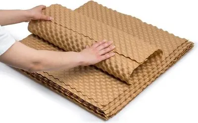 Produktbild von Luftpolsterfolie, Blatt 50 x 50 cm, 50 Stück