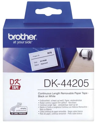 Obrázek produktu pro Dk44205 Brother Pt Ql550 Etiketten Weiss