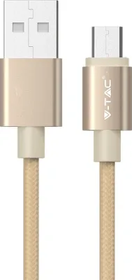 Image de Câble USB V-TAC - Série Platinum - Or