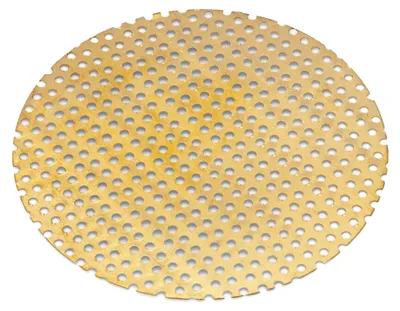 Produktbild von Ersatzgitter Räuchersieb Messing glänzend Gold 5 cm – 5 Stück
