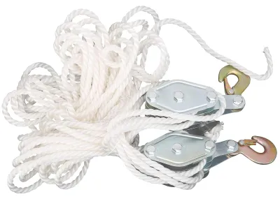 Hebeschiene 2000 kg, 20 m Seil, verzinkter Stahl, verstellbar
