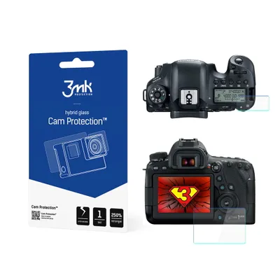 Produktbild von 3mk Display Hybridglas Cam Protection für Canon 6D transparent 0,16mm