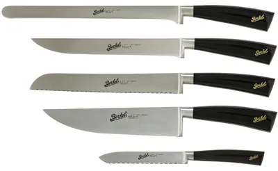 Produktbild von BERKEL Set 5 Kochmesser Elegance Schwarz